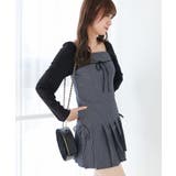 ドッキングプリーツミニワンピ | MAJESTIC LEGON  | 詳細画像21 