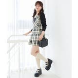 ドッキングプリーツミニワンピ | MAJESTIC LEGON  | 詳細画像4 