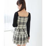 ドッキングプリーツミニワンピ | MAJESTIC LEGON  | 詳細画像8 