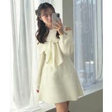 ビジューリボンニットミニワンピース | MAJESTIC LEGON  | 詳細画像2 