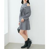 ビジューリボンニットミニワンピース | MAJESTIC LEGON  | 詳細画像38 