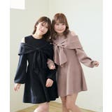 ビジューリボンニットミニワンピース | MAJESTIC LEGON  | 詳細画像4 