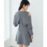 ビジューリボンニットミニワンピース | MAJESTIC LEGON  | 詳細画像42 