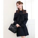 ビジューリボンニットミニワンピース | MAJESTIC LEGON  | 詳細画像46 