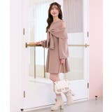 ビジューリボンニットミニワンピース | MAJESTIC LEGON  | 詳細画像7 