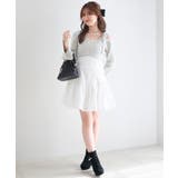 ショルダーリボンコルセットミニワンピ | MAJESTIC LEGON | 詳細画像12