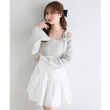 ショルダーリボンコルセットミニワンピ | MAJESTIC LEGON | 詳細画像16