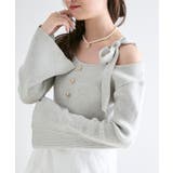 ショルダーリボンコルセットミニワンピ | MAJESTIC LEGON | 詳細画像17