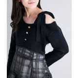 ショルダーリボンコルセットミニワンピ | MAJESTIC LEGON | 詳細画像27