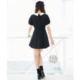 衿配色ミニワンピース | MAJESTIC LEGON  | 詳細画像4 