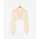 フードボレロ×ミニキャミワンピセット | MAJESTIC LEGON  | 詳細画像42 