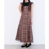 ノースリフリルドッキングワンピ | MAJESTIC LEGON  | 詳細画像10 