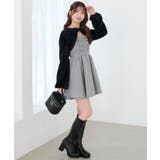 ふわふわニット×ミニワンピセット | MAJESTIC LEGON  | 詳細画像23 