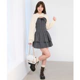 ケーブルフードボレロセットミニワンピ | MAJESTIC LEGON | 詳細画像15