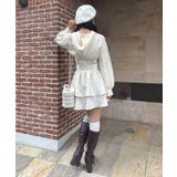 ケーブルフードボレロセットミニワンピ | MAJESTIC LEGON | 詳細画像3