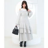 ツイードニットドッキングワンピース | MAJESTIC LEGON  | 詳細画像14 