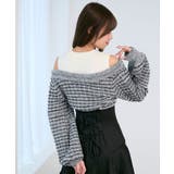 ツイードニットドッキングワンピース | MAJESTIC LEGON  | 詳細画像28 