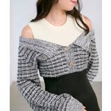 ツイードニットドッキングワンピース | MAJESTIC LEGON  | 詳細画像29 