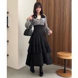 ツイードニットドッキングワンピース | MAJESTIC LEGON  | 詳細画像30 