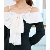 フロントビッグリボンニットミニワンピ | MAJESTIC LEGON  | 詳細画像10 