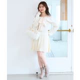 フロントビッグリボンニットミニワンピ | MAJESTIC LEGON  | 詳細画像11 