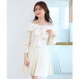 フロントビッグリボンニットミニワンピ | MAJESTIC LEGON  | 詳細画像14 