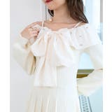 フロントビッグリボンニットミニワンピ | MAJESTIC LEGON  | 詳細画像17 