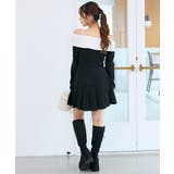 フロントビッグリボンニットミニワンピ | MAJESTIC LEGON  | 詳細画像6 