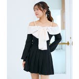 フロントビッグリボンニットミニワンピ | MAJESTIC LEGON  | 詳細画像7 