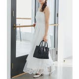 オフ／柄 | パールチェーンキャミワンピース | MAJESTIC LEGON 