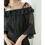 袖異素材ミニワンピース | MAJESTIC LEGON  | 詳細画像13 