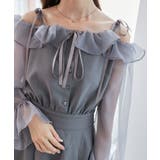 袖異素材ミニワンピース | MAJESTIC LEGON  | 詳細画像20 