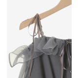 袖異素材ミニワンピース | MAJESTIC LEGON  | 詳細画像34 