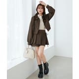 襟付きショートブルゾン | MAJESTIC LEGON  | 詳細画像15 