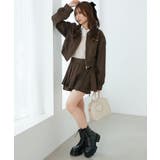 襟付きショートブルゾン | MAJESTIC LEGON  | 詳細画像16 