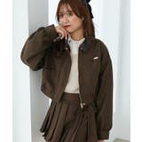 襟付きショートブルゾン | MAJESTIC LEGON  | 詳細画像19 