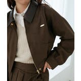 襟付きショートブルゾン | MAJESTIC LEGON  | 詳細画像21 