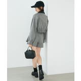 襟付きショートブルゾン | MAJESTIC LEGON  | 詳細画像25 