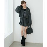 襟付きショートブルゾン | MAJESTIC LEGON  | 詳細画像30 