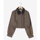 襟付きショートブルゾン | MAJESTIC LEGON  | 詳細画像37 