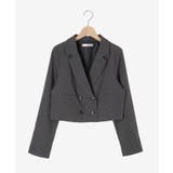 ダブルブレストショートジャケット | MAJESTIC LEGON  | 詳細画像33 