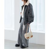 ヴィンテージライク合皮ブルゾン | MAJESTIC LEGON  | 詳細画像10 