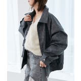 ヴィンテージライク合皮ブルゾン | MAJESTIC LEGON  | 詳細画像17 