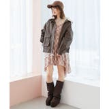 ヴィンテージライク合皮ブルゾン | MAJESTIC LEGON  | 詳細画像2 