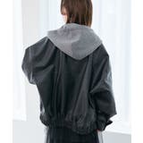 ヴィンテージライク合皮ブルゾン | MAJESTIC LEGON  | 詳細画像22 