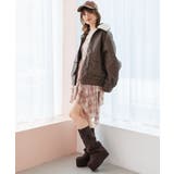 ヴィンテージライク合皮ブルゾン | MAJESTIC LEGON  | 詳細画像3 