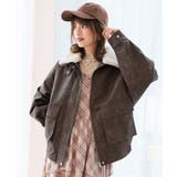 ヴィンテージライク合皮ブルゾン | MAJESTIC LEGON  | 詳細画像5 