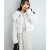 ビット付きフワフワショートコート | MAJESTIC LEGON  | 詳細画像11 