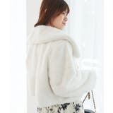 ビット付きフワフワショートコート | MAJESTIC LEGON  | 詳細画像19 