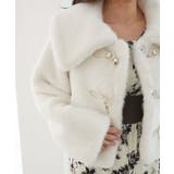 ビット付きフワフワショートコート | MAJESTIC LEGON  | 詳細画像20 